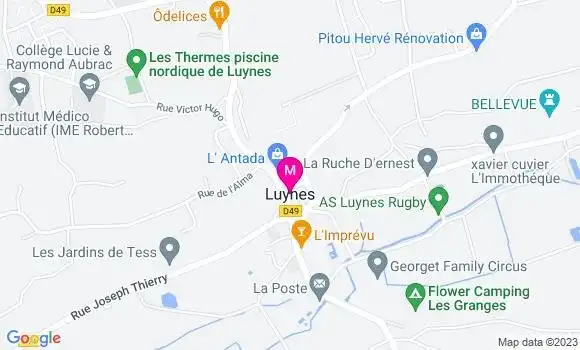 Localisation Dr Chloe Bouchard