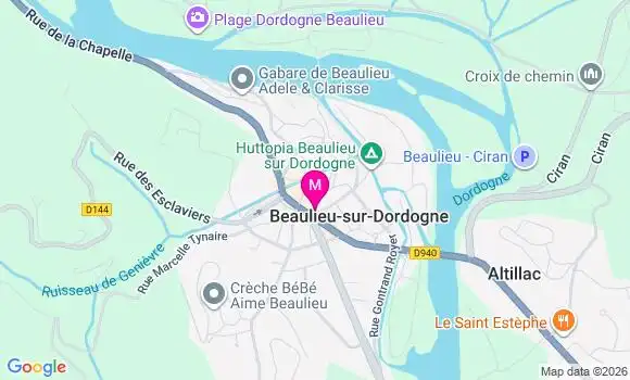Localisation Dr Vincent Paubert
