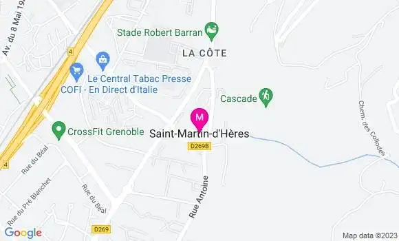Localisation Dr Nicolas David