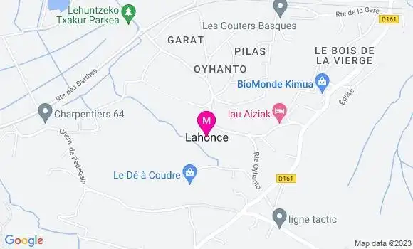 Localisation Dr Gaetan Couffinhal