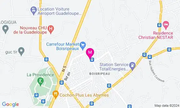 Localisation Dr Clément Ah Kong