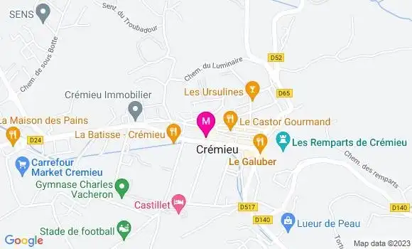 Localisation Dr Violaine Rocabert Romero
