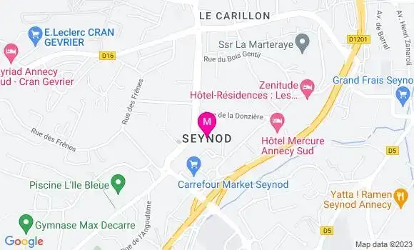 Localisation Dr Jerome Louis
