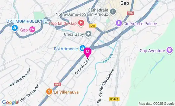 Localisation Dr Matthieu Deglicourt