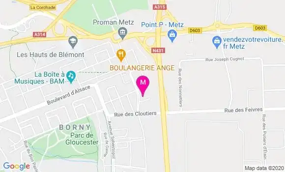 Localisation Dr Emmanuel Eicher