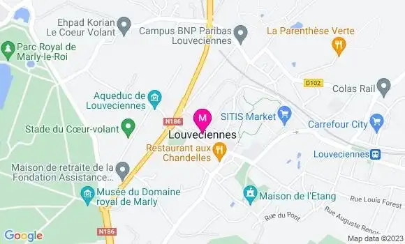 Localisation Dr Maria Klezovich Benard