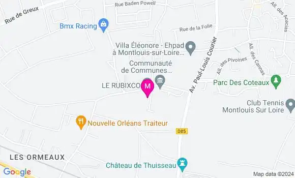 Localisation Dr Amandine Jacob