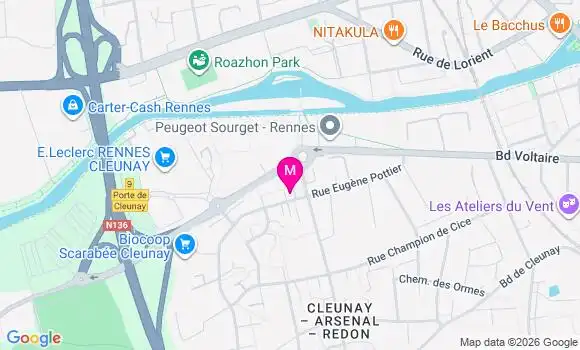 Localisation Dr Romain Laville