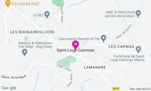 Localisation Dr Charlotte Burdel