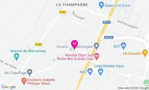 Localisation Dr Julien Perrot
