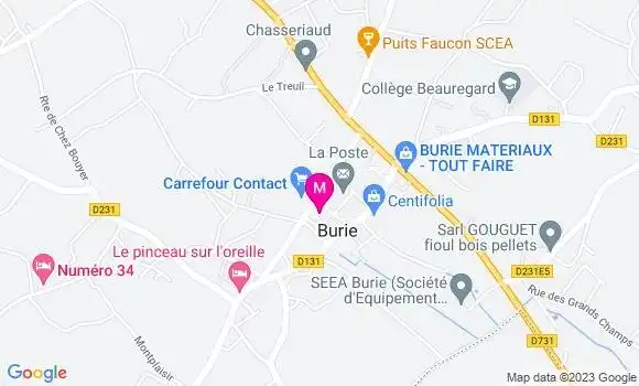 Localisation Dr Audrey Garconnet