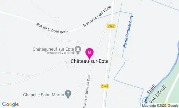 Localisation Dr Clement Wallerich