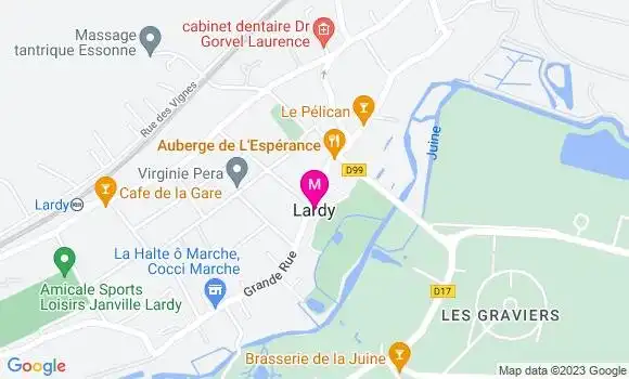 Localisation Dr Oriane Dubois Giry