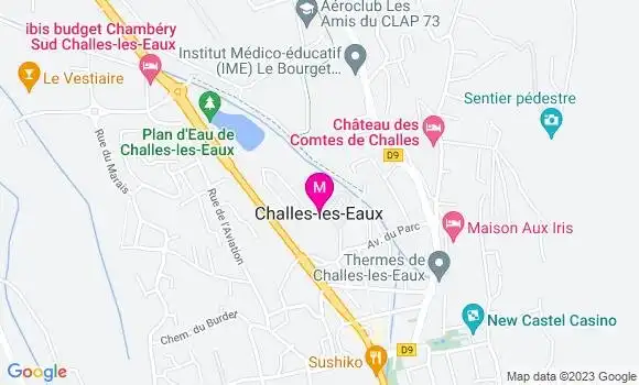 Localisation Dr Gilles Corbonnois