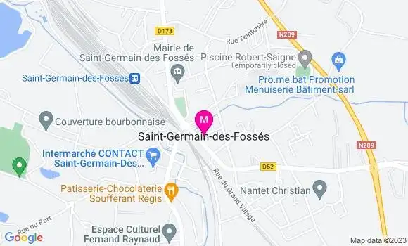 Localisation Dr Aurelien Giraud