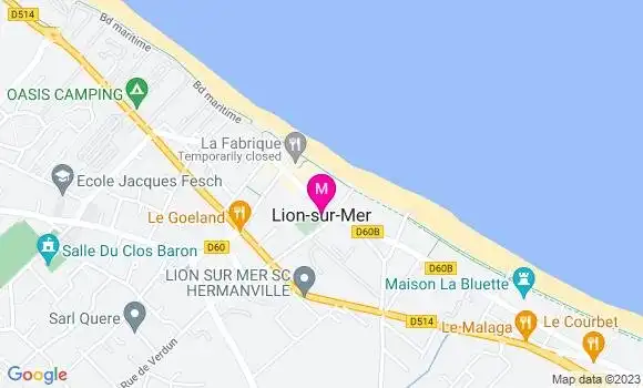 Localisation Dr Raphaele Berge