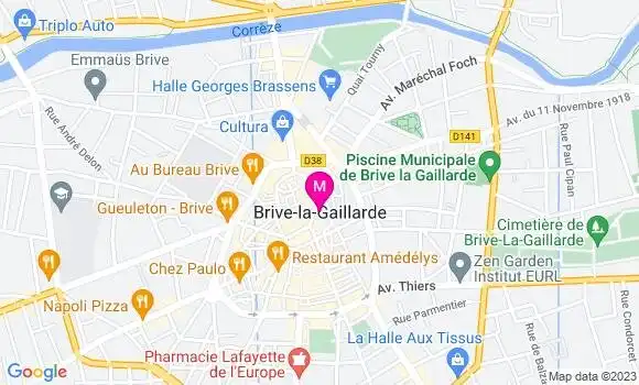 Localisation Dr Jean Baptiste Couderc