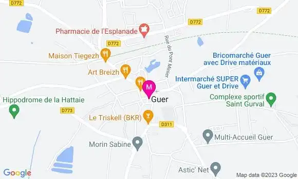 Localisation Dr Lise Hercouet