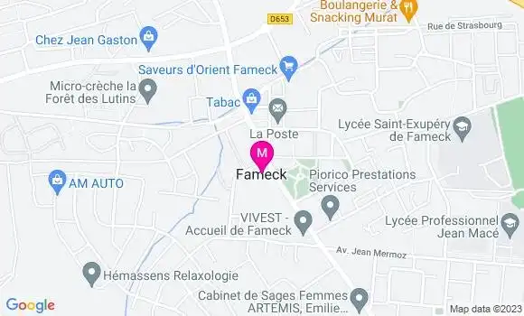 Localisation Dr Laura Boguet