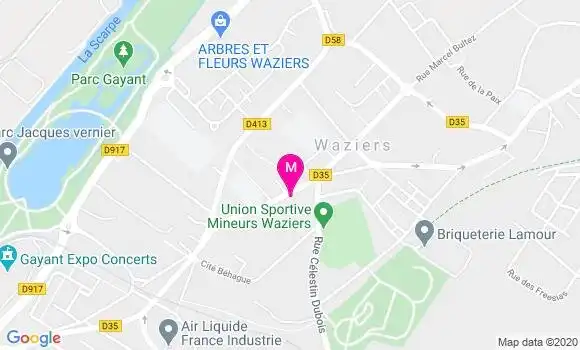 Localisation Dr Patrick Dumortier