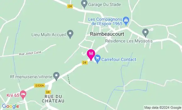 Localisation Dr Mathilde Befve
