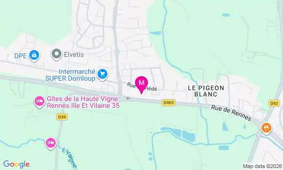 Localisation Dr Maria Berriane