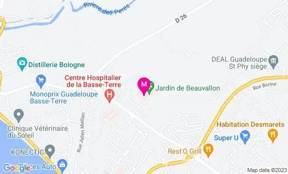 Localisation Dr Patrice Michineau