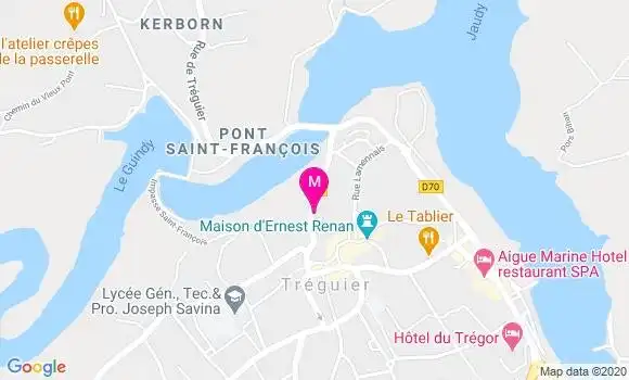Localisation Dr Yann Le Tacon