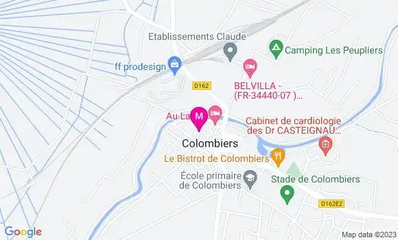 Localisation Dr Jean Luc Schils