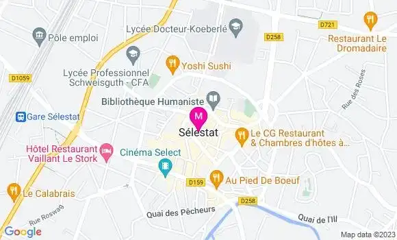 Localisation Dr Sonia Hebbadj