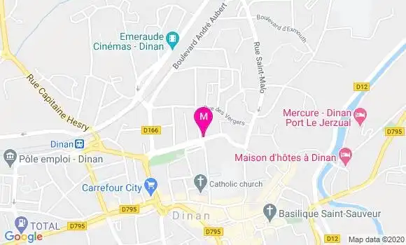 Localisation Dr Sylvie Michel
