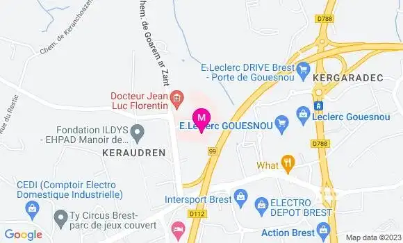 Localisation Dr Pierre Le Roux