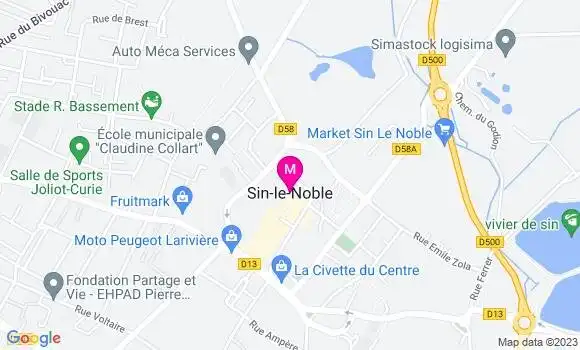 Localisation Dr Imene Mati