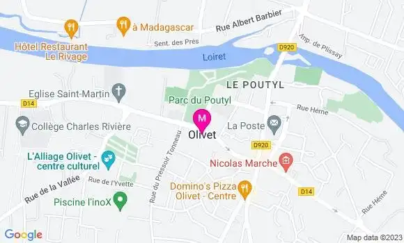 Localisation Dr Vincent Boulier
