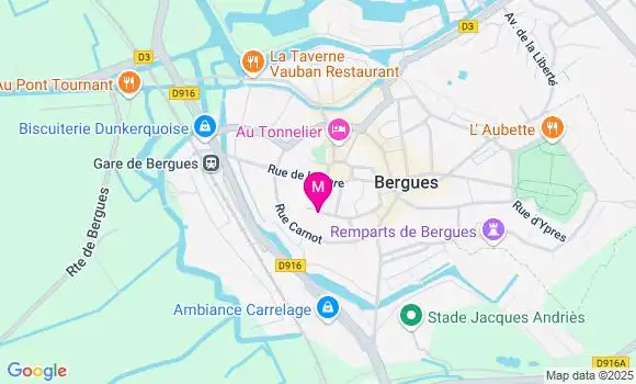 Localisation Dr Julie Biet