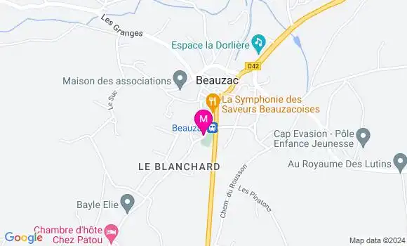 Localisation Dr Julie Charbonnier