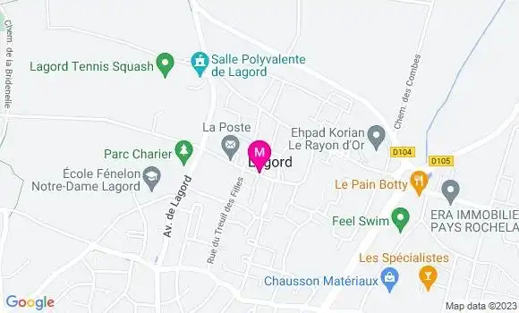 Localisation Dr Camille Caous