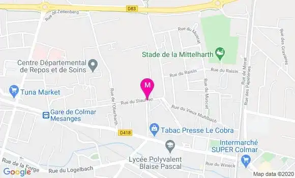 Localisation Dr Walter Mac Dougall