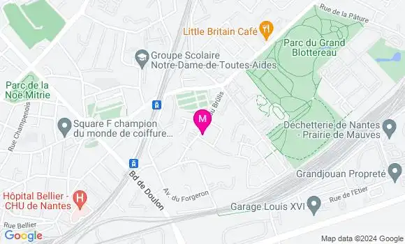 Localisation Dr Vanessa Capron