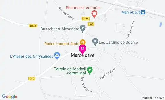 Localisation Dr Melanie Delefortrie