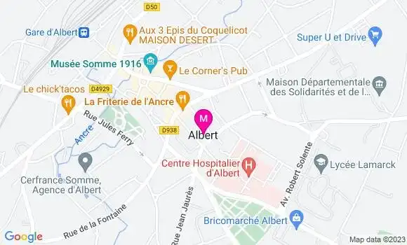 Localisation Dr Arnaud Legrand