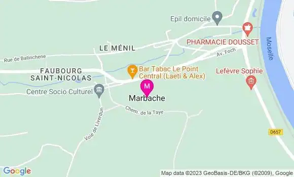 Localisation Dr Clement Favre
