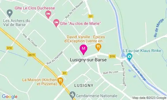 Localisation Dr Laura Petit Ledoux