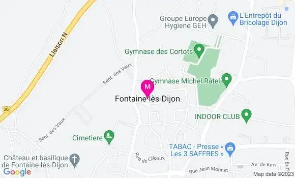 Localisation Dr Aulnay Bernard