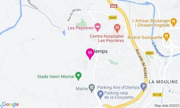 Localisation Dr Celine Bancarel