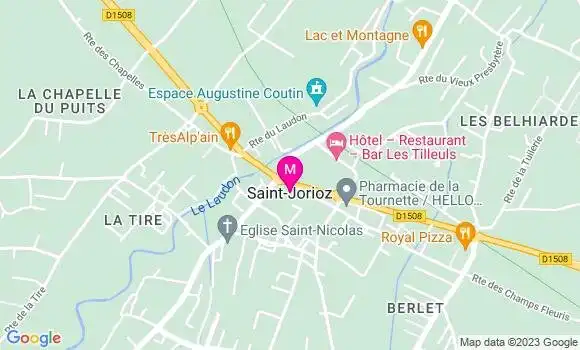 Localisation Dr Marie Vuillemin
