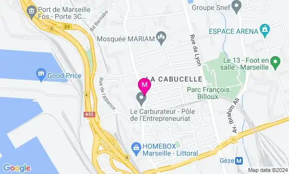 Localisation Dr Carole Michailesco