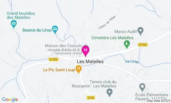 Localisation Dr Oriane Le Blevenec