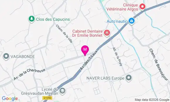 Localisation Dr Aulde Payerne