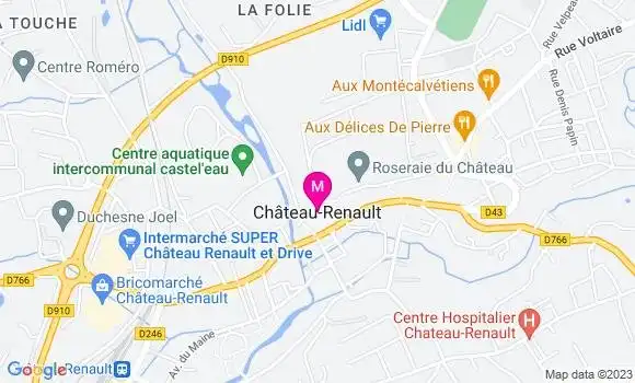Localisation Dr Valentin Guilbert